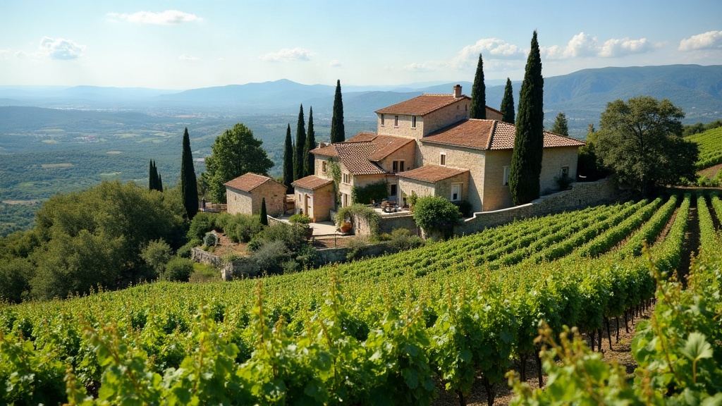 Plateau de Puyricard près d'Aix-en-Provence